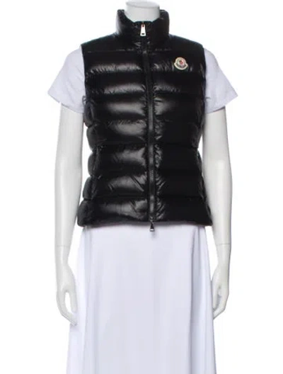 Pre-owned Moncler Nylon Down Jacket In Black