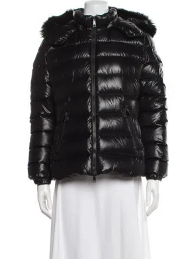 Pre-owned Moncler Nylon Down Jacket In Black