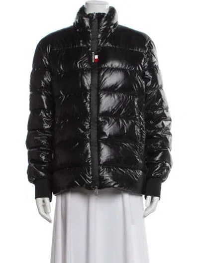 Pre-owned Moncler Nylon Down Jacket In Black