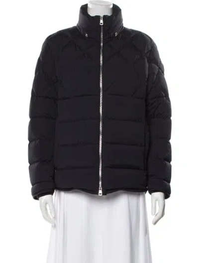 Pre-owned Moncler Nylon Down Jacket In Black