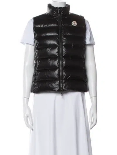 Pre-owned Moncler Nylon Down Jacket In Black