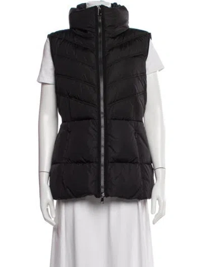 Pre-owned Moncler Nylon Down Jacket In Black