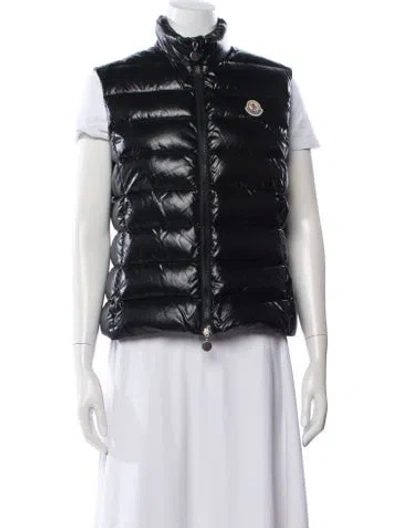 Pre-owned Moncler Nylon Down Jacket In Black