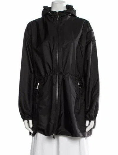Pre-owned Moncler Nylon Down Jacket In Black