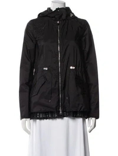 Pre-owned Moncler Nylon Down Jacket In Black