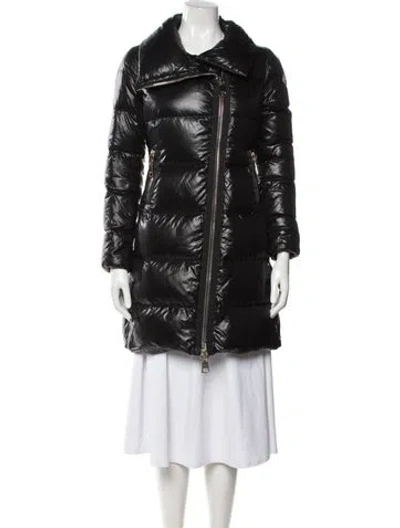 Pre-owned Moncler Nylon Down Jacket In Black