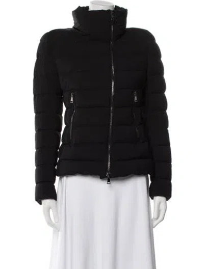 Pre-owned Moncler Nylon Down Jacket In Black