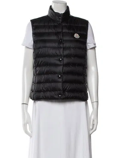 Pre-owned Moncler Nylon Down Jacket In Black