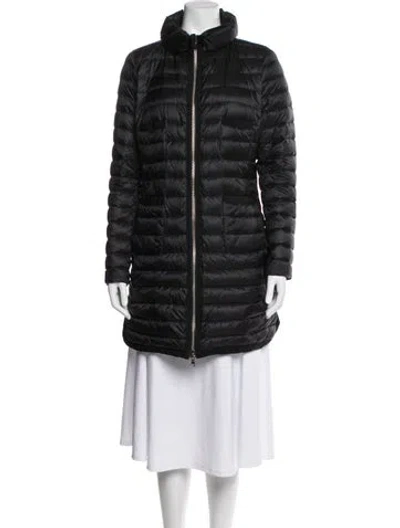 Pre-owned Moncler Nylon Down Jacket In Black