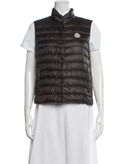 Pre-owned Moncler Nylon Down Jacket In Black