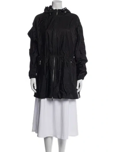 Pre-owned Moncler Nylon Down Jacket In Black