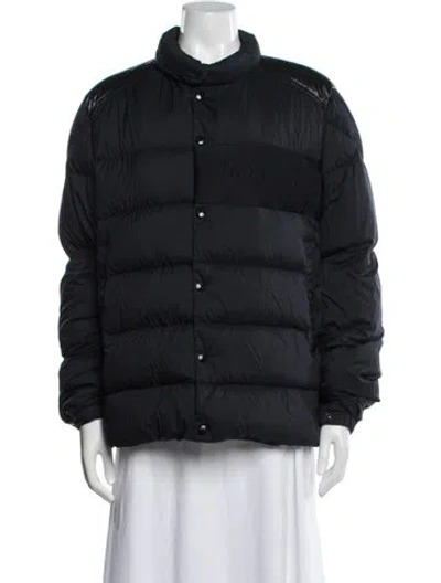 Pre-owned Moncler Nylon Down Jacket In Black