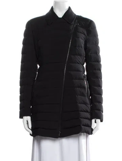 Pre-owned Moncler Nylon Down Jacket In Black