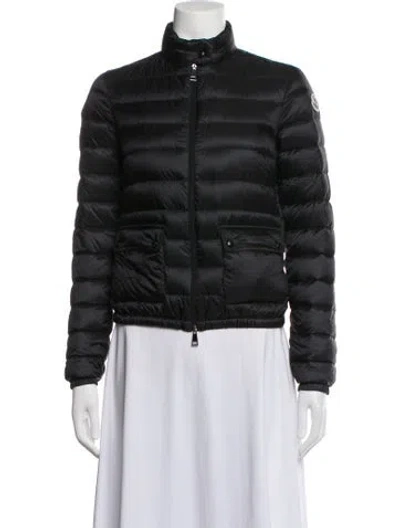 Pre-owned Moncler Nylon Down Jacket In Black