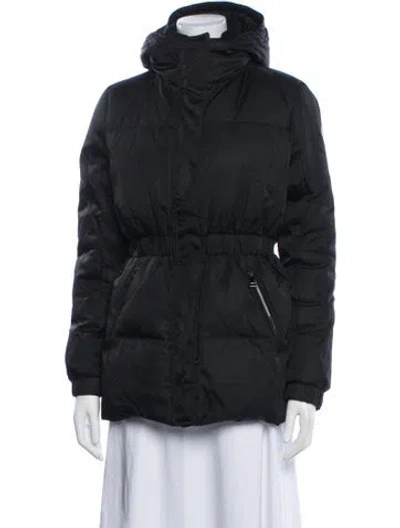 Pre-owned Moncler Nylon Down Jacket In Black