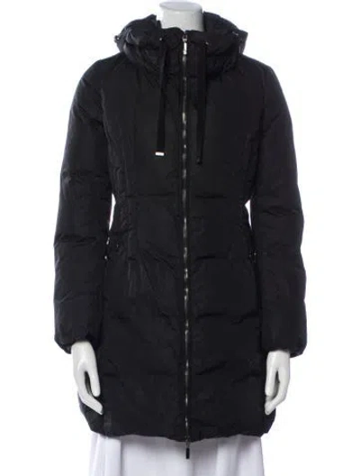 Pre-owned Moncler Nylon Down Jacket In Blue