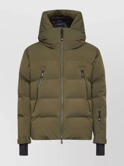 MONCLER NYLON DOWN JACKET FEATURING ADJUSTABLE ELEMENTS