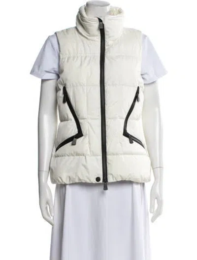 Pre-owned Moncler Nylon Down Jacket In Neutral