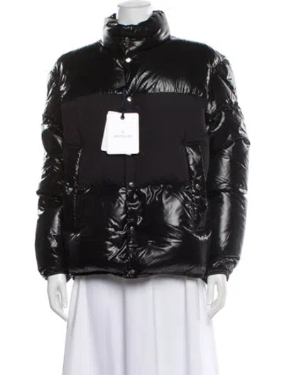 Pre-owned Moncler Nylon Down Jacket W/ Tags In Black