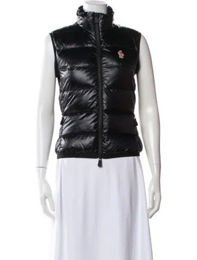 Pre-owned Moncler Nylon Down Jacket W/ Tags In Black