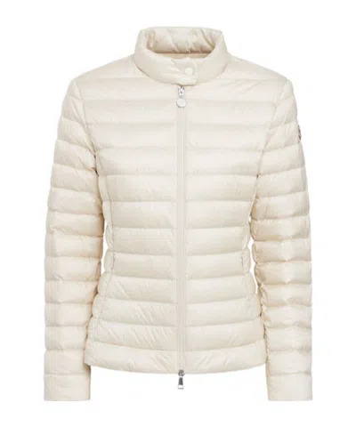 Moncler Nylon Down Jacket In White