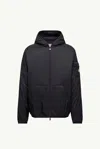 Moncler Nylon Down-filled Down Jacket In Black