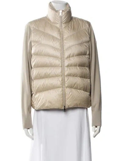 Pre-owned Moncler Nylon Evening Jacket In Black