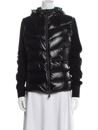 Pre-owned Moncler Nylon Jacket In Black