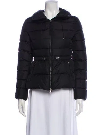 Pre-owned Moncler Nylon Jacket In Black
