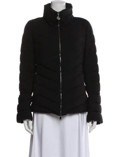 Pre-owned Moncler Nylon Jacket In Black