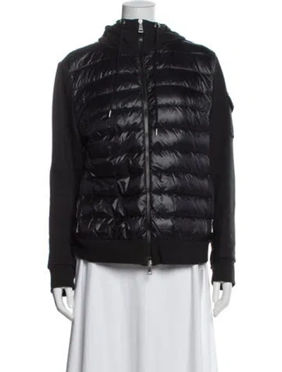Pre-owned Moncler Nylon Jacket In Black