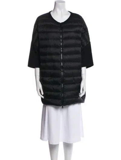 Pre-owned Moncler Nylon Jacket In Black