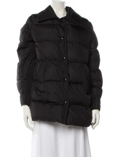 Pre-owned Moncler Nylon Jacket In Black