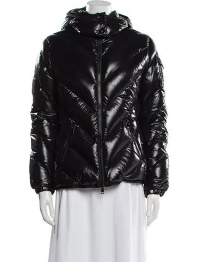 Pre-owned Moncler Nylon Jacket In Black