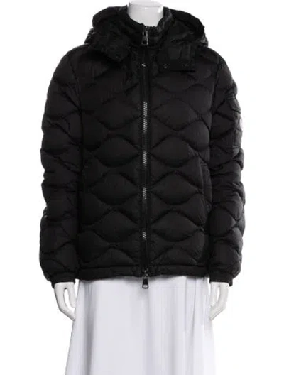 Pre-owned Moncler Nylon Jacket In Black