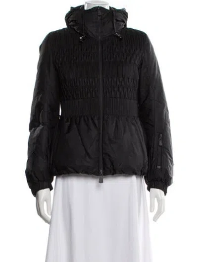 Pre-owned Moncler Nylon Jacket In Black