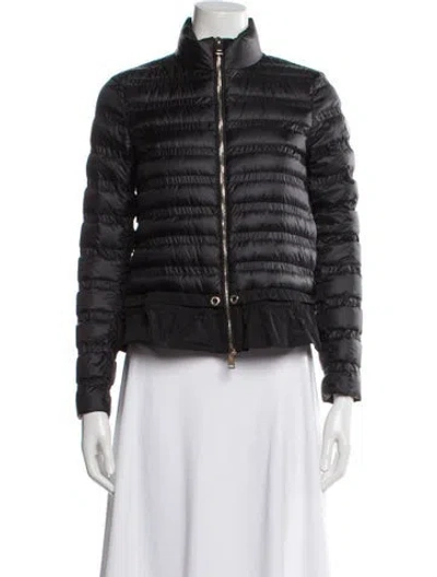 Pre-owned Moncler Nylon Jacket In Black