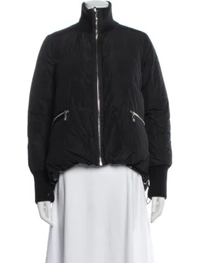Pre-owned Moncler Nylon Jacket In Black