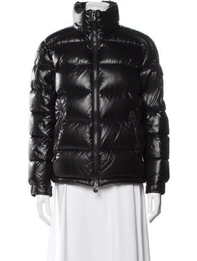 Pre-owned Moncler Nylon Jacket In Black