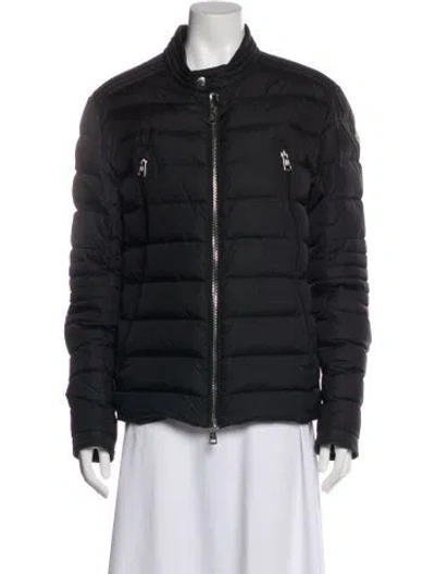 Pre-owned Moncler Nylon Jacket In Blue