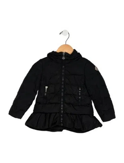 Pre-owned Moncler Babies' Nylon Jacket In Blue