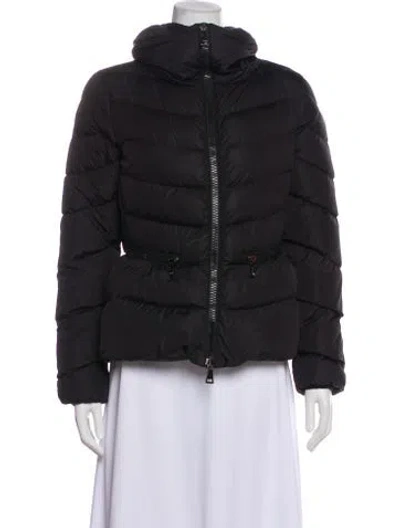 Pre-owned Moncler Nylon Jacket In Gray