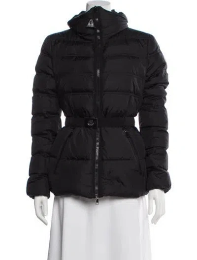 Pre-owned Moncler Nylon Jacket In Gray