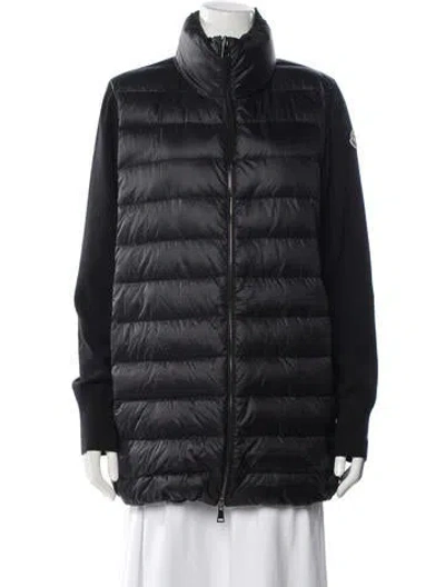 Pre-owned Moncler Nylon Jacket In Gray