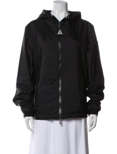 Pre-owned Moncler Nylon Jacket In Gray