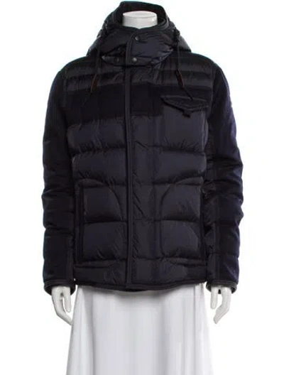 Pre-owned Moncler Nylon Jacket In Gray