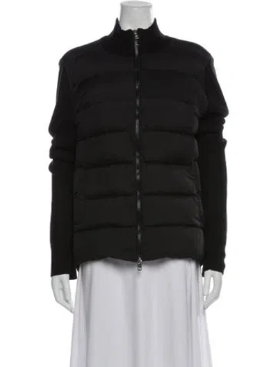 Pre-owned Moncler Nylon Jacket In Gray