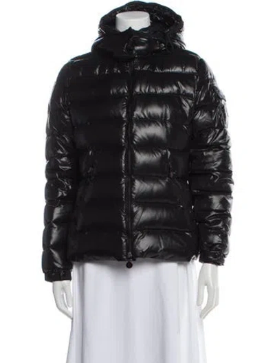 Pre-owned Moncler Nylon Jacket In Gray