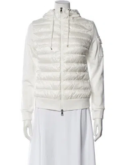 Pre-owned Moncler Nylon Jacket In Neutral