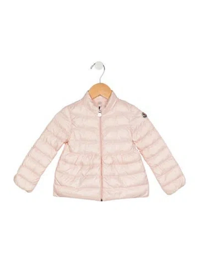 Pre-owned Moncler Babies' Nylon Jacket In Pink